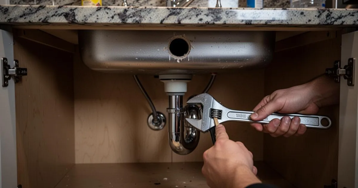 Installation de robinet : comment percer et polir un trou dans un evier en granit – image 4