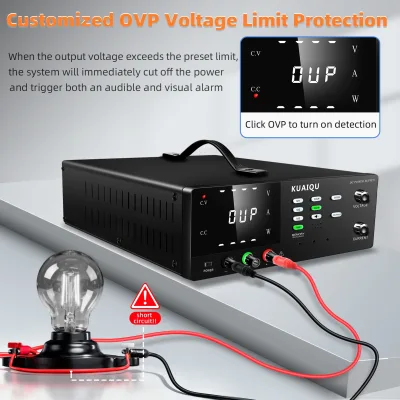 Alimentation de laboratoire réglable 30 V 60 A – image 3