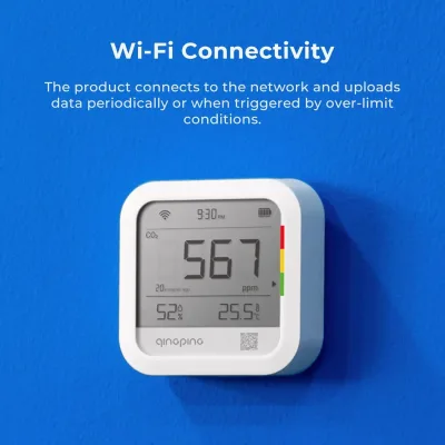 Détecteur de CO2, température et humidité Wi-Fi – image 3