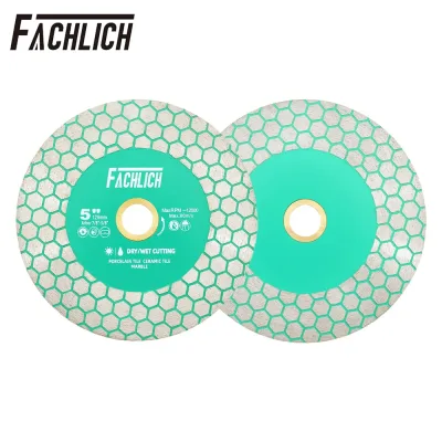 Disques de coupe diamantés 125 mm, lot de 2