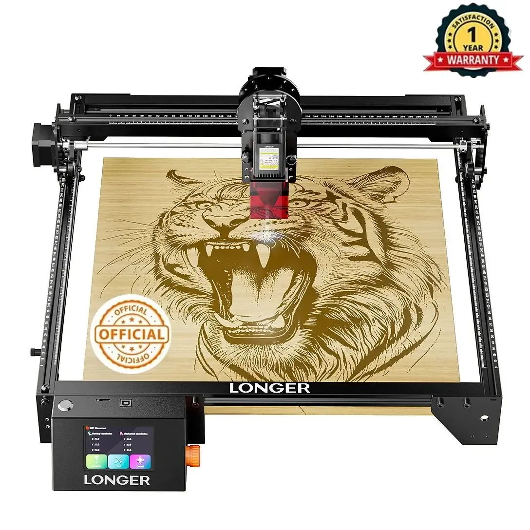 Graveur et découpeur laser 20 W, zone 400 × 400 mm