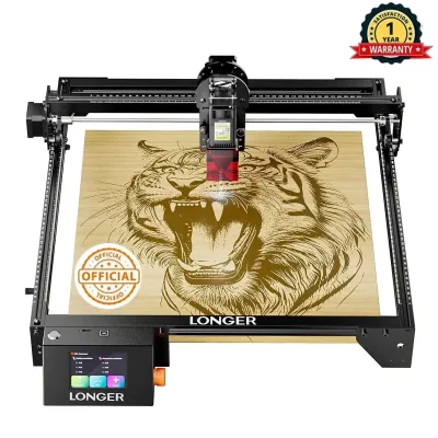 Graveur et découpeur laser 20 W, zone 400 × 400 mm