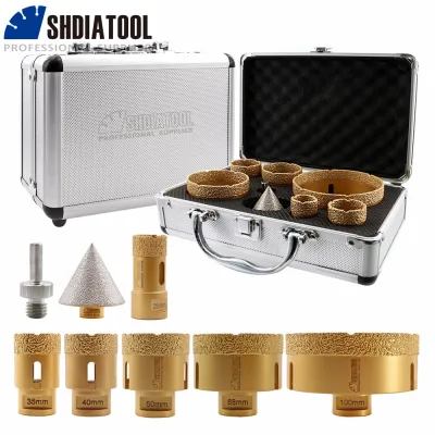 Kit de 8 forets diamant scie cloche M14 – image 2