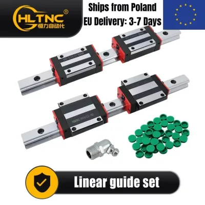 Kit de rails de guidage linéaire 20 mm en acier