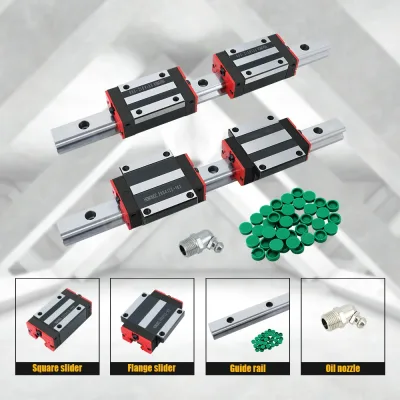 Kit de rails de guidage linéaire 20 mm en acier – image 2