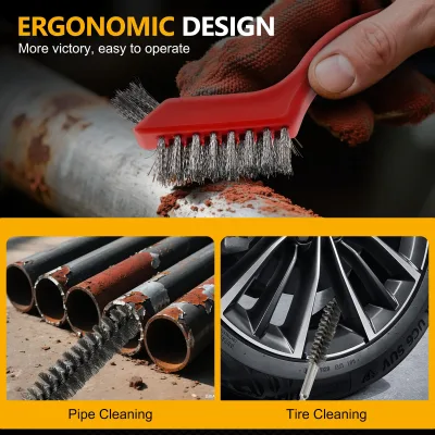 Lot de 24 brosses métalliques pour perceuse – image 3