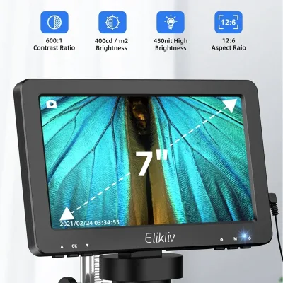 Microscope numérique à écran LCD de 18 cm – image 2