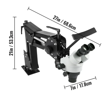 Microscope stéréo à zoom continu pour bijoutier – image 3
