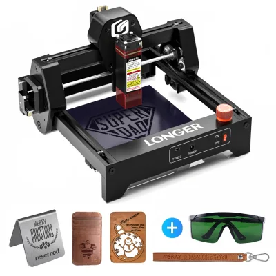 Mini graveur laser de bureau 130 × 140 mm, WiFi