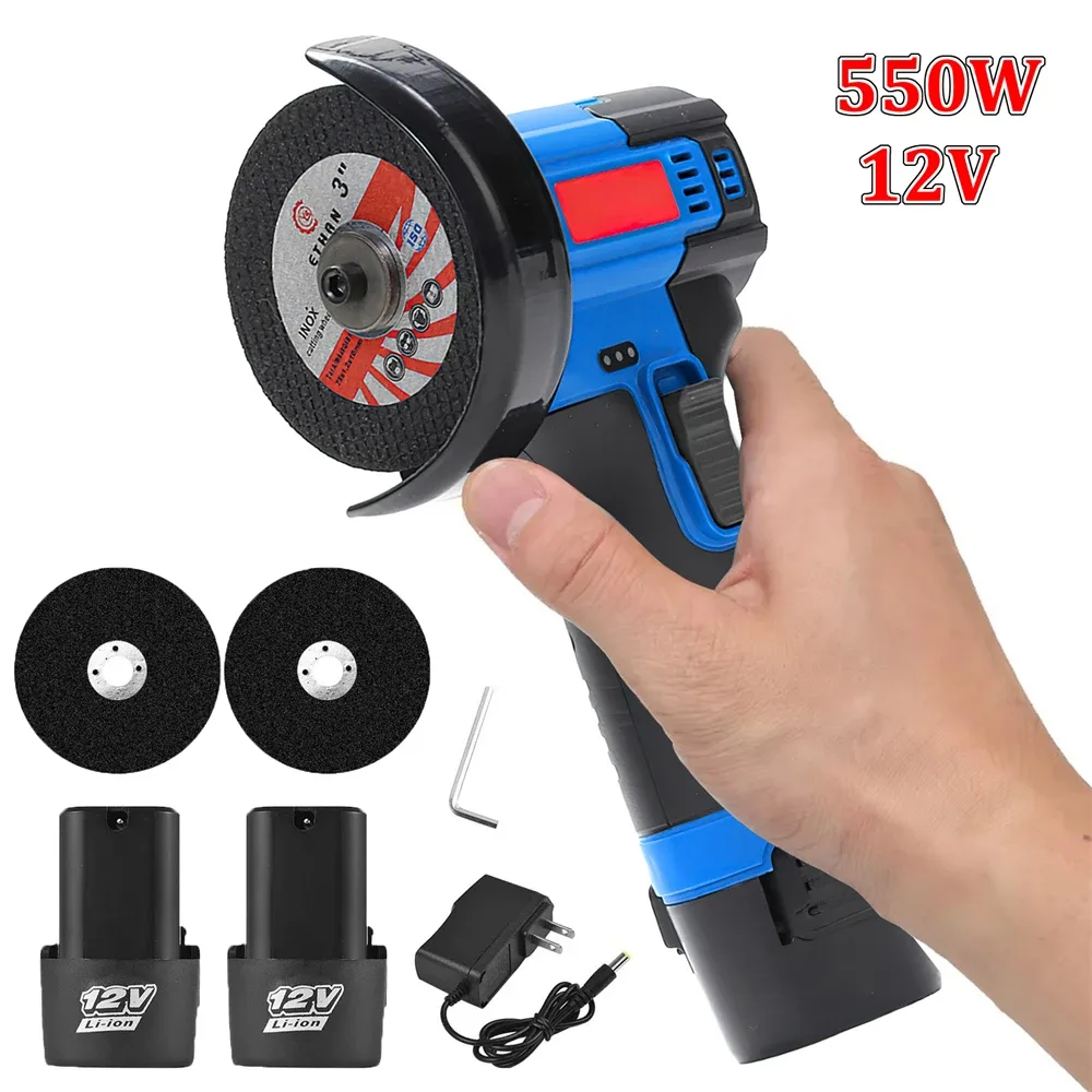 Mini meuleuse d'angle sans fil 12 V en ABS