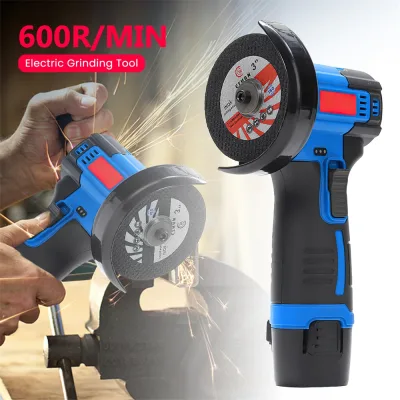 Mini meuleuse d'angle sans fil 12 V en ABS – image 2
