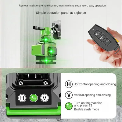Niveau laser vert auto-nivelant 4D, 16 lignes – image 2
