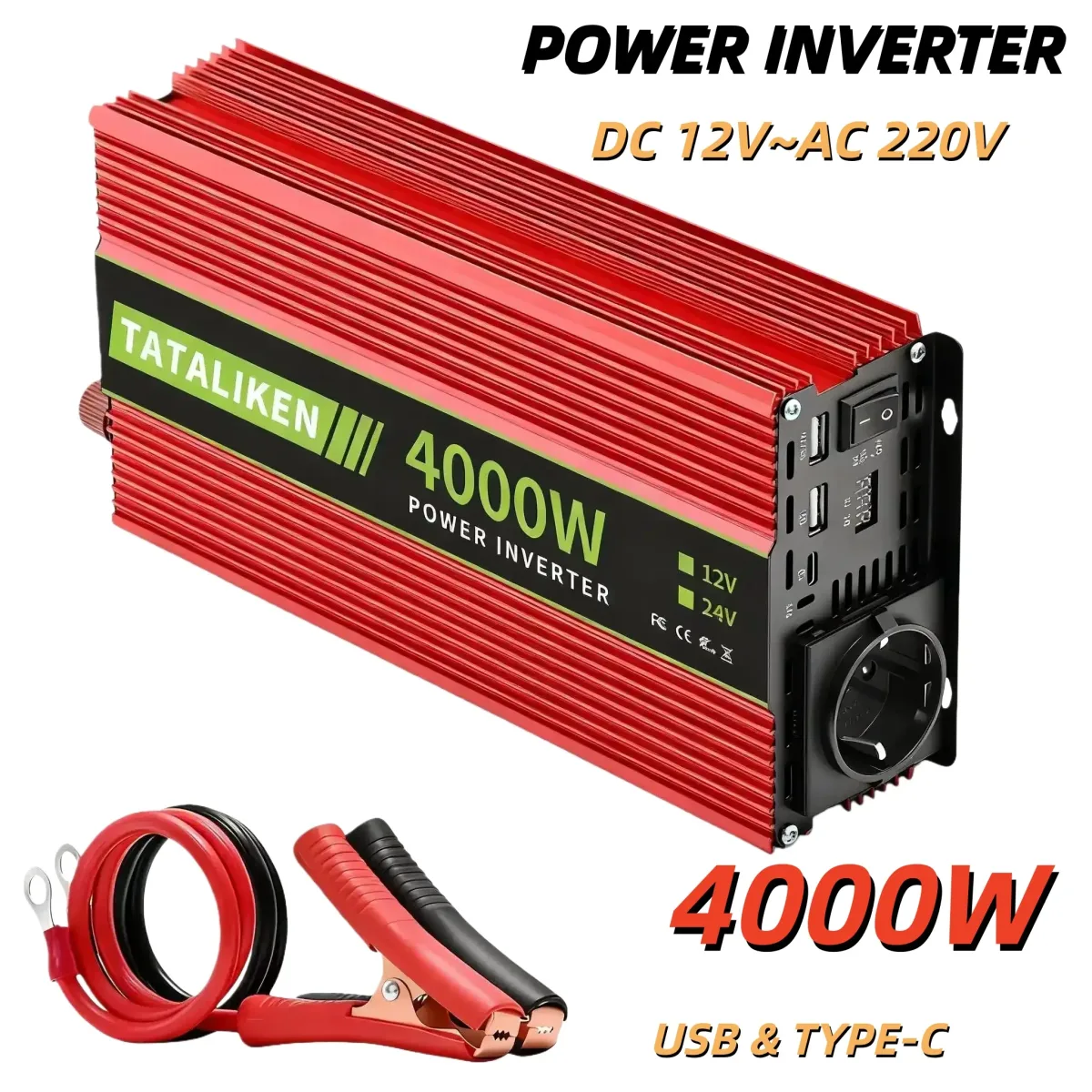 Onduleur 12 V vers 220 V à onde sinusoïdale modifiée
