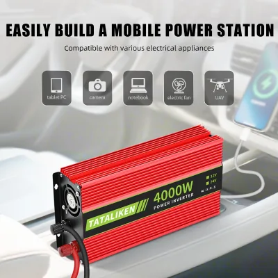 Onduleur 12 V vers 220 V à onde sinusoïdale modifiée – image 2