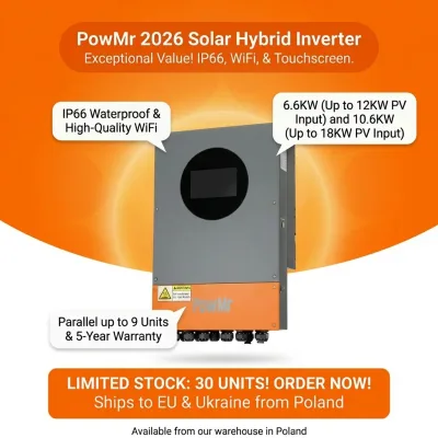 Onduleur solaire hybride 48 V avec chargeur MPPT – image 2