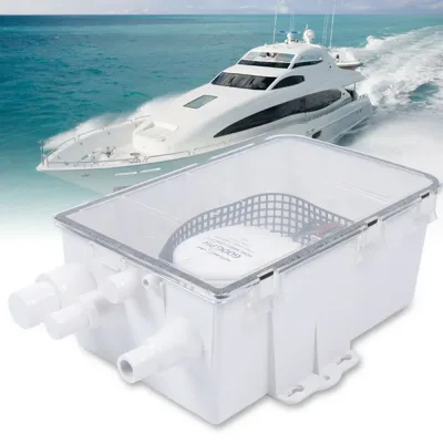 Pompe de vidange de douche 12 V blanche