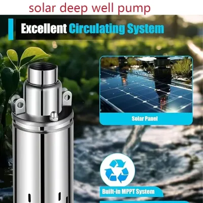 Pompe solaire immergée sans balais 750 W – image 3