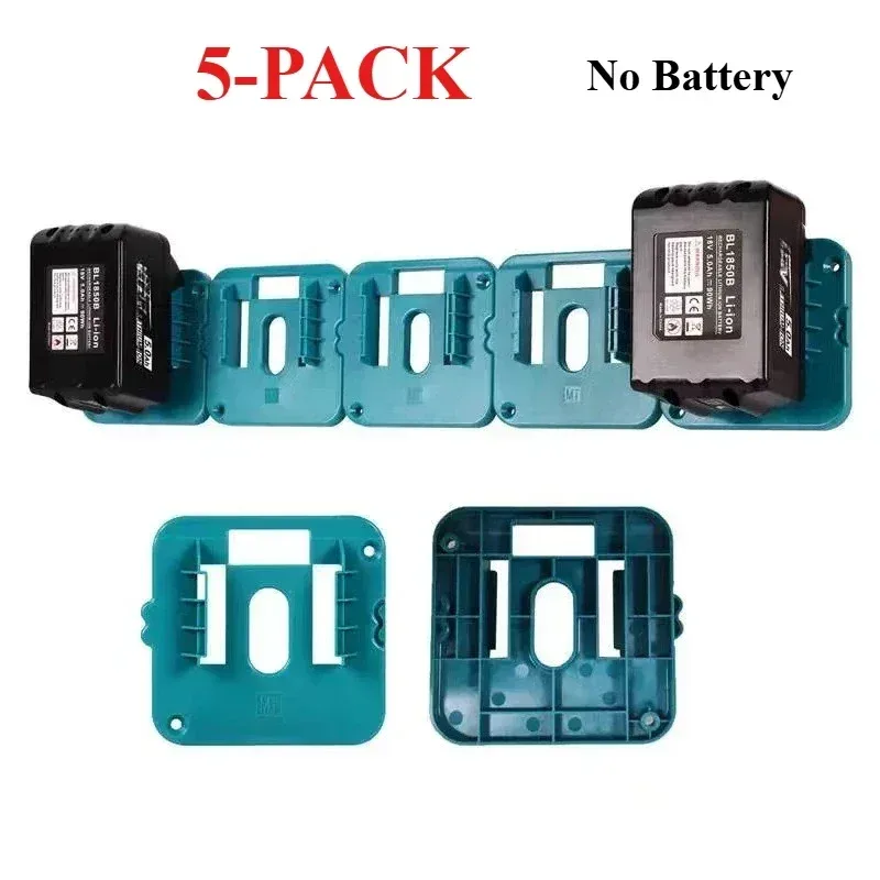 Support de batterie 18 V Li-ion, lot de 5