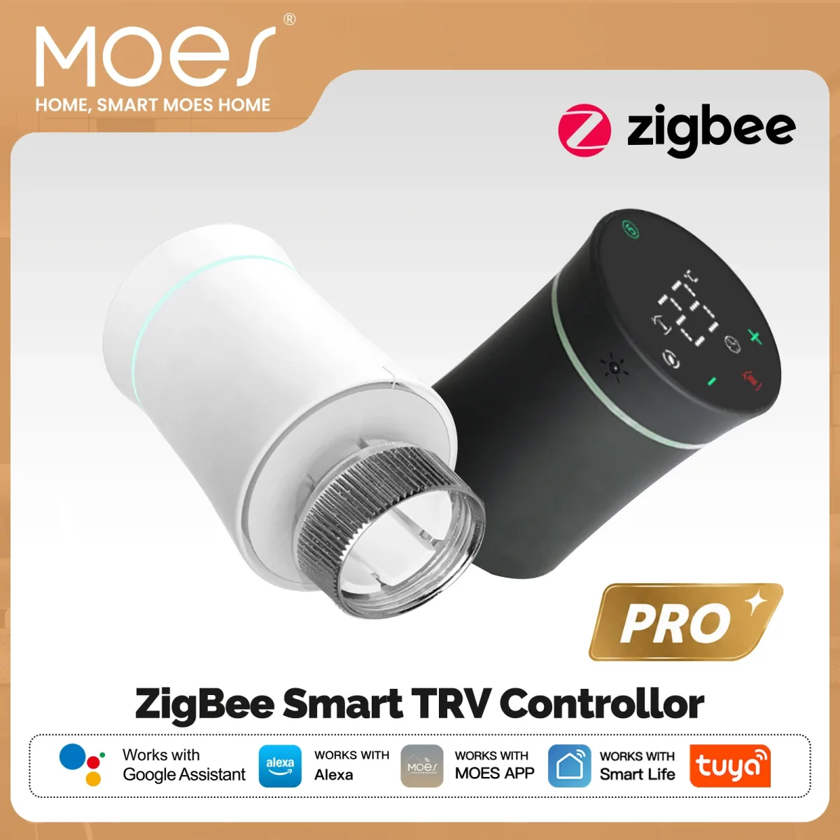 Vanne de radiateur thermostatique programmable